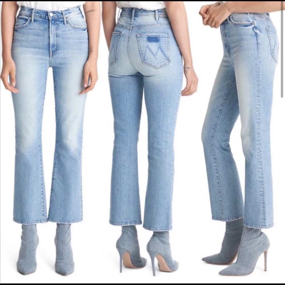 MOTHER denim flare jeans